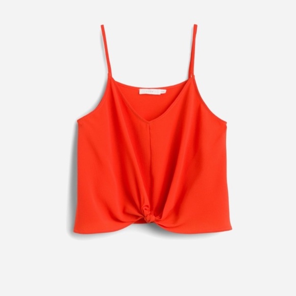 NWT Lush Devon Knot Red Tank Size Small - Picture 1 of 4